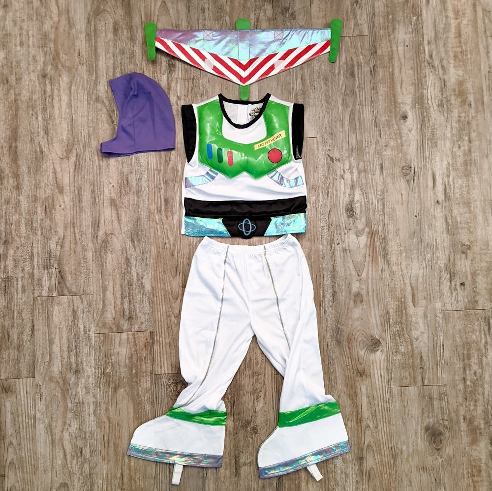 4 Pc NWT Buzz Lightyear Costume - Picture 5 of 5